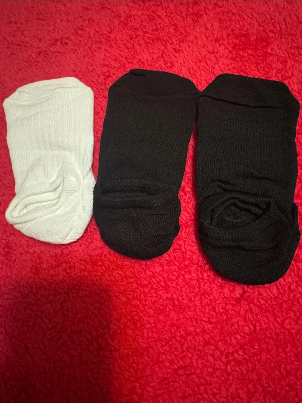 No-Show Sock 3-Pack - Black & White